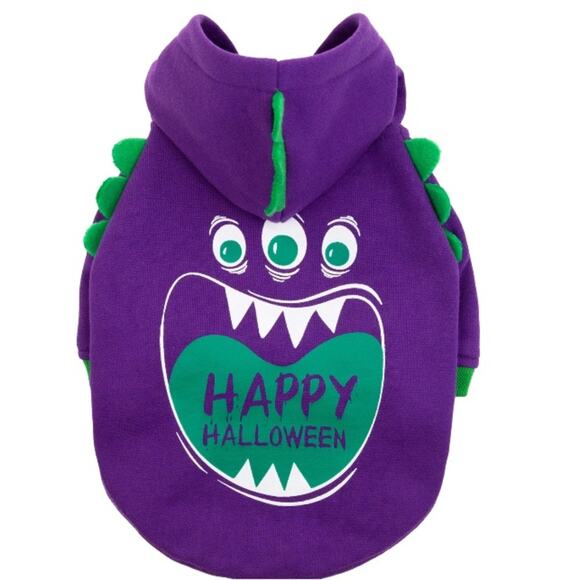 Dog Little Monster Sweatshirt Size Medium - Picture 5 of 12